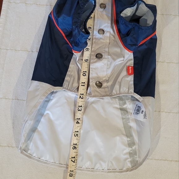 ❤️ Host Pick ❤️ Lightweight Dog Hooded Rain Jacket M - Picture 12 of 16